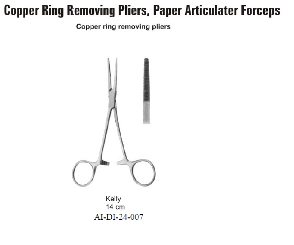 Kelly copper ring removing pliers