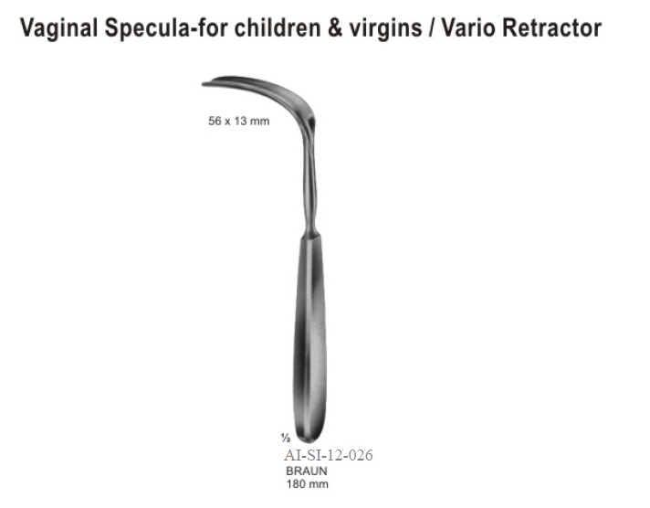Braun vaginal vario retractor
