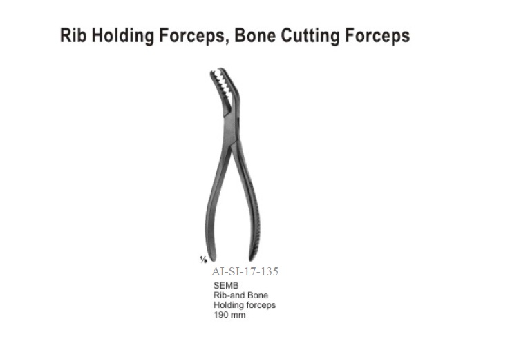 Semb rib holding forceps