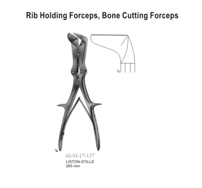Liston Stille bone cutting forceps