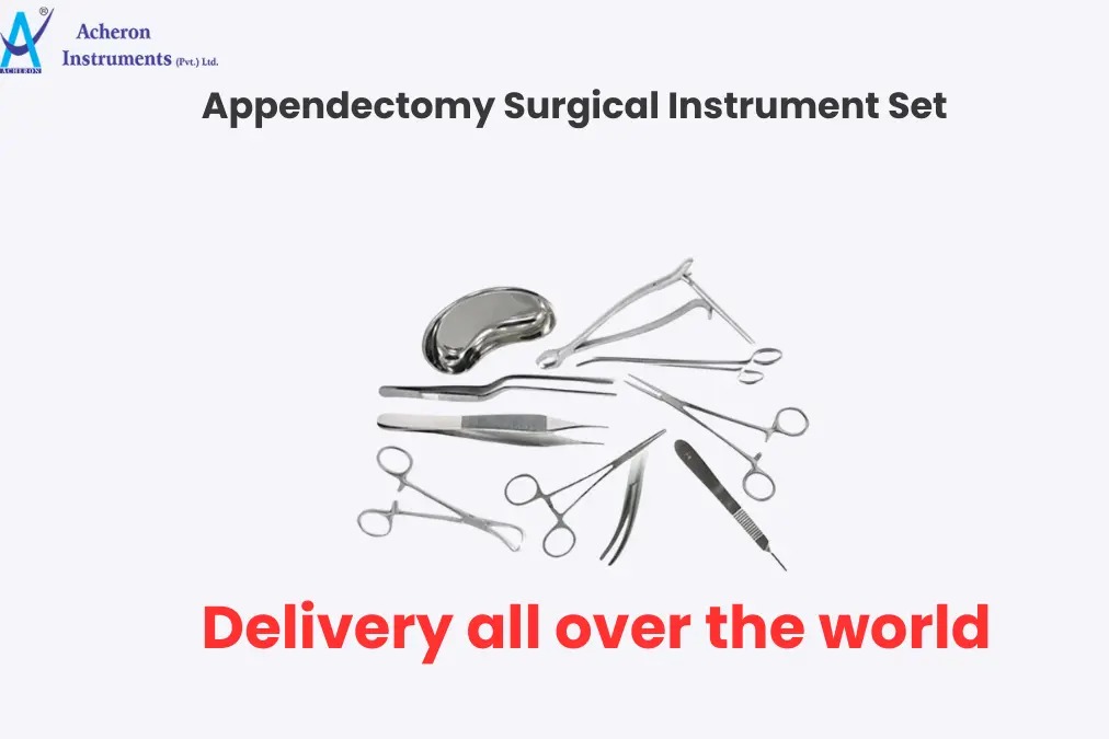 Appendectomy Surgical Instrument Set