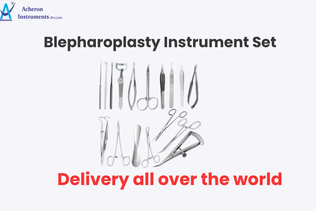 Blepharoplasty Instrument Set