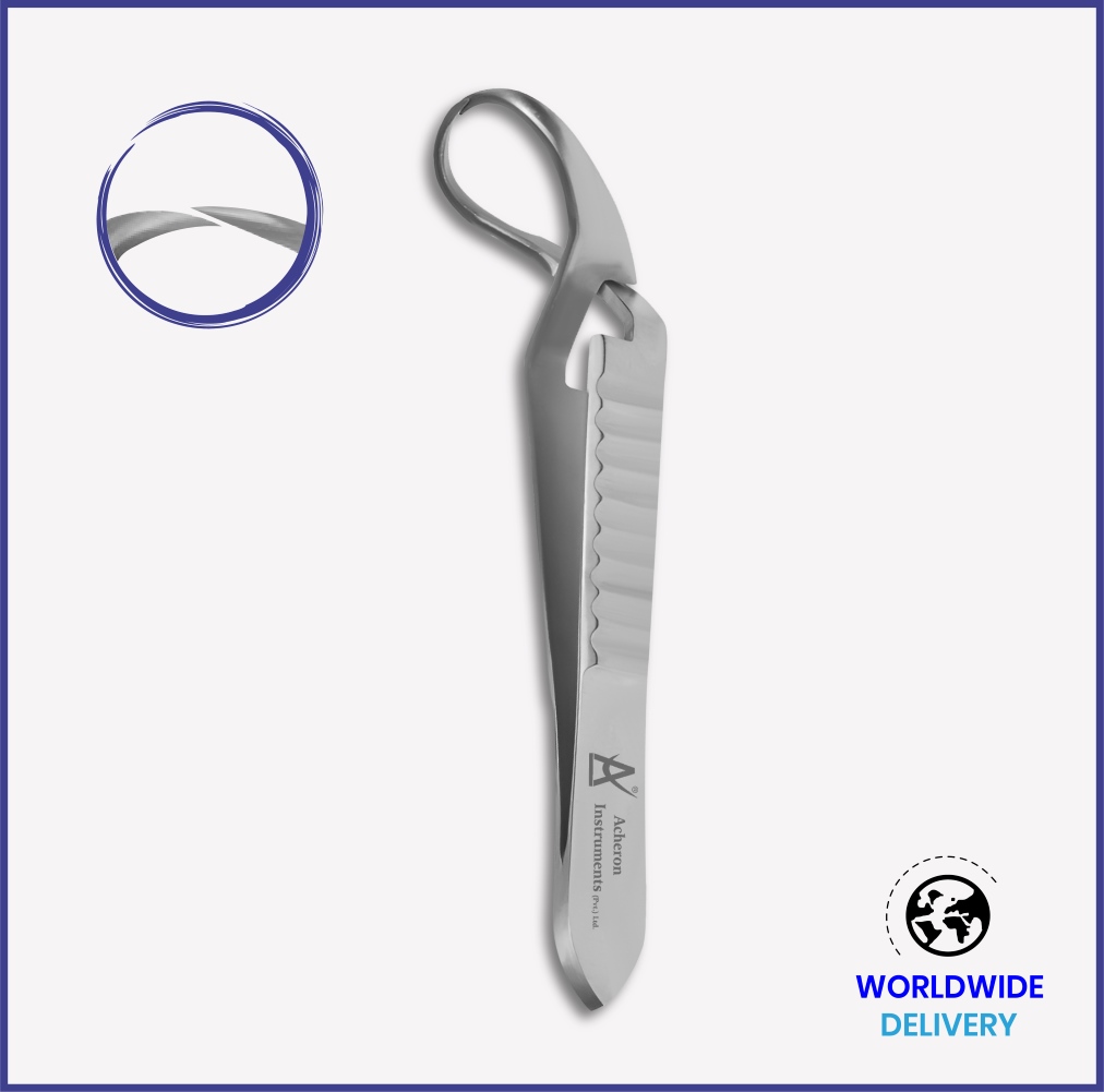6" Jones Towel Clamp 3.5 - Stainless Steel Veterinary Surgical Instrument