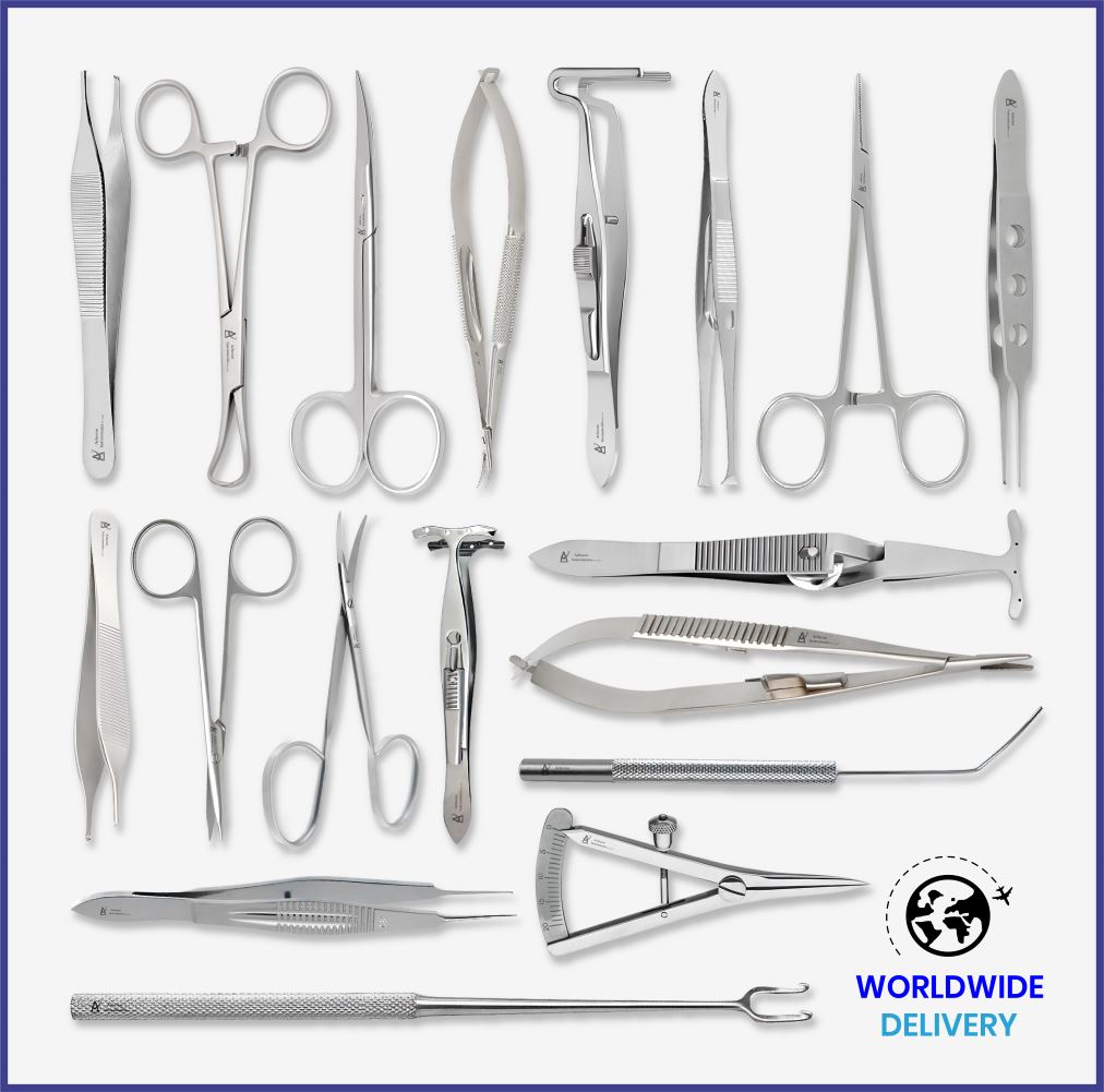 Blepharoplasty Instrument Set