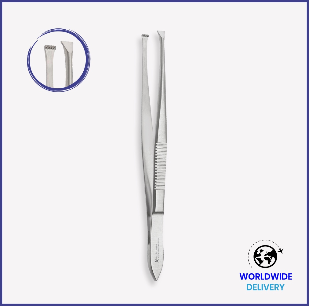 Globe Fixation Forceps