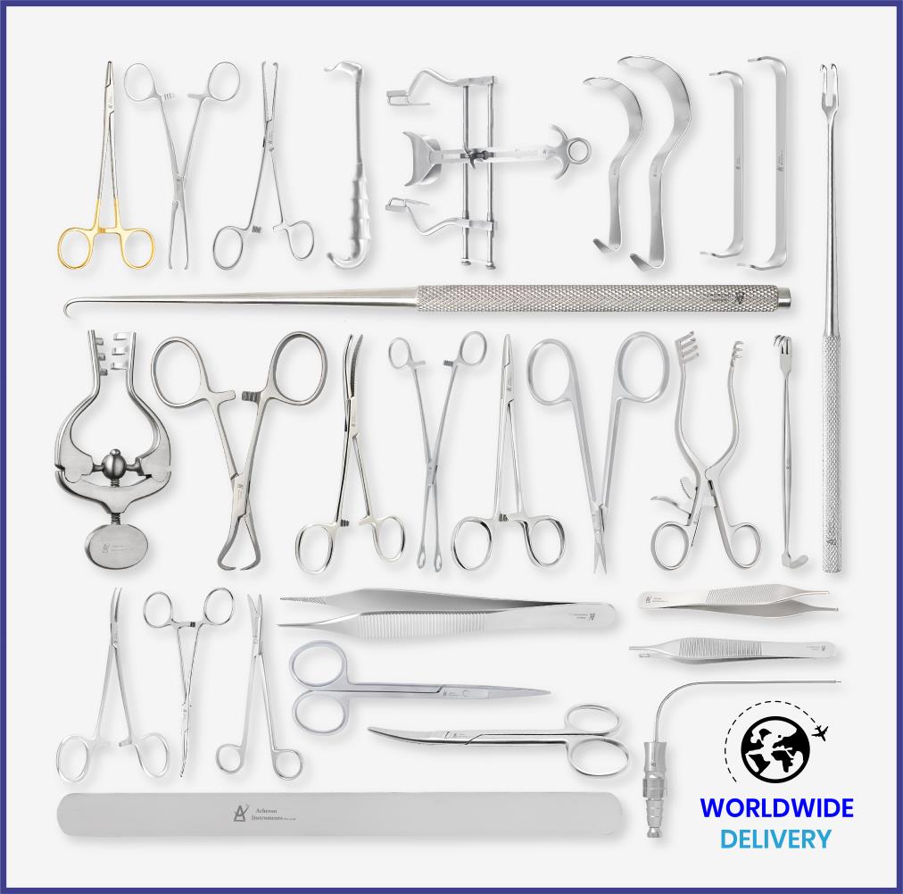 Laparotomy Pediatric Instruments Set