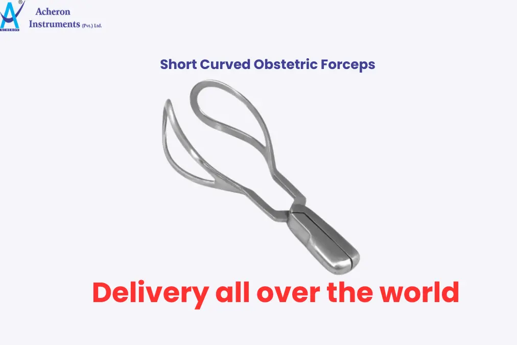 Short Curved Obstetric Forceps