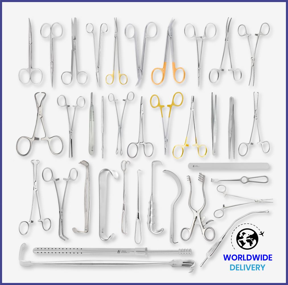 Vascular Surgery Instruments Set