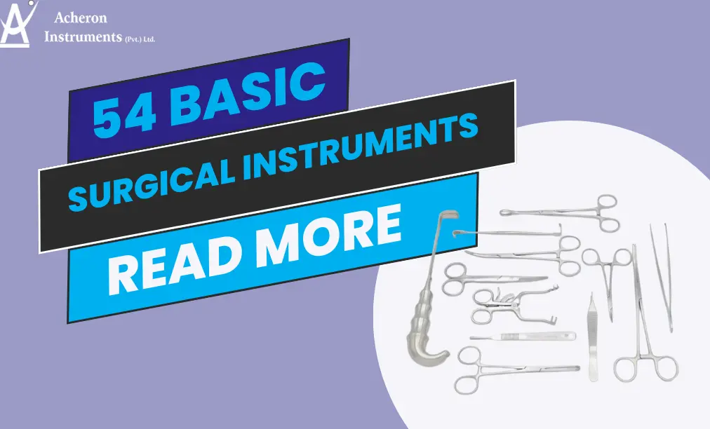 54 basic surgical instruments