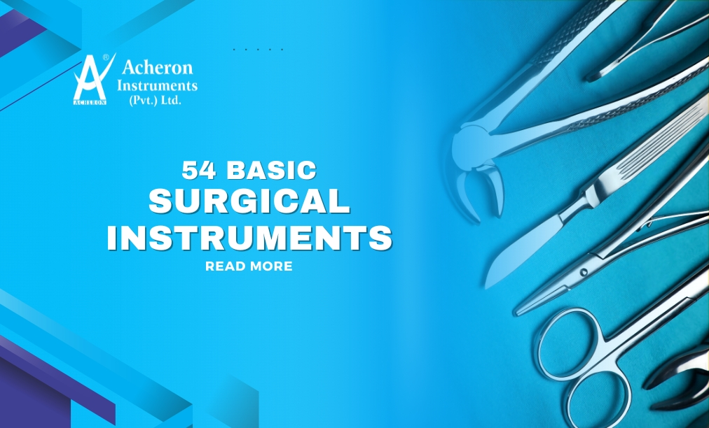 54 Basic Surgical Instruments 