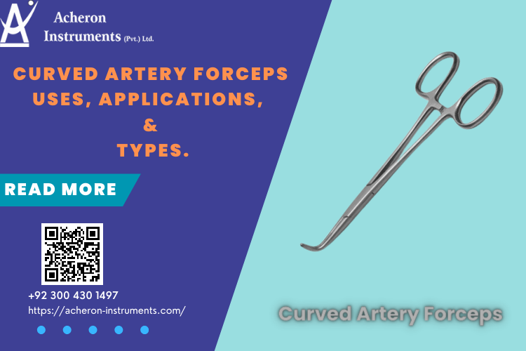Curved artery forceps uses