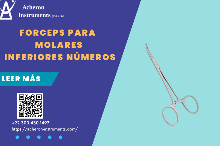 forceps para molares inferiores numeros