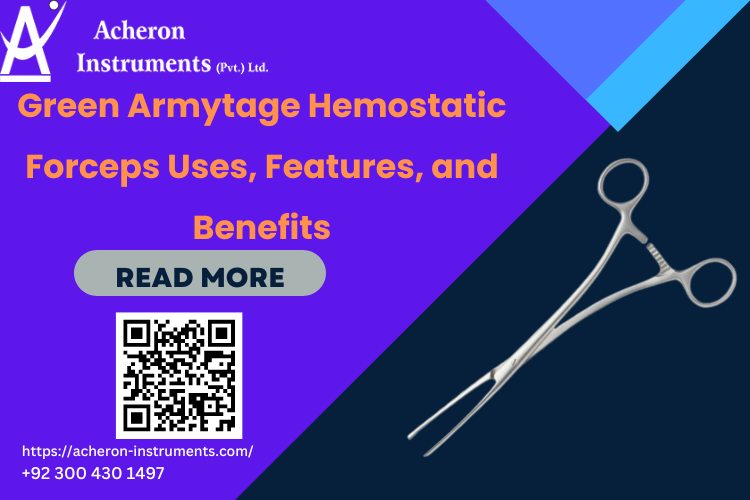 Green Armytage hemostatic forceps Uses
