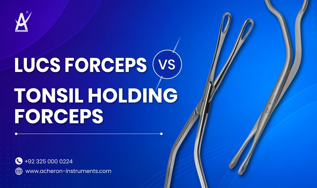 Lucs forceps vs tonsil holding forceps