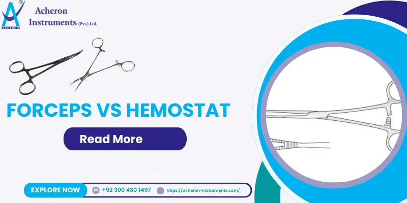 Forceps vs Hemostat