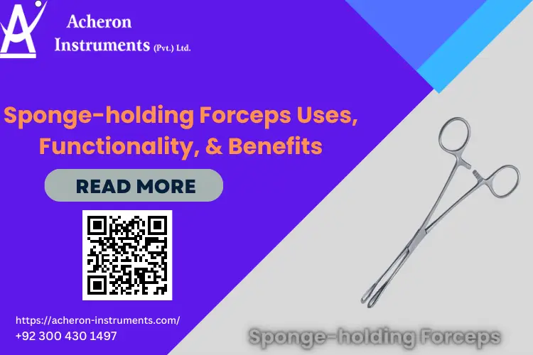 Sponge-holding forceps uses
