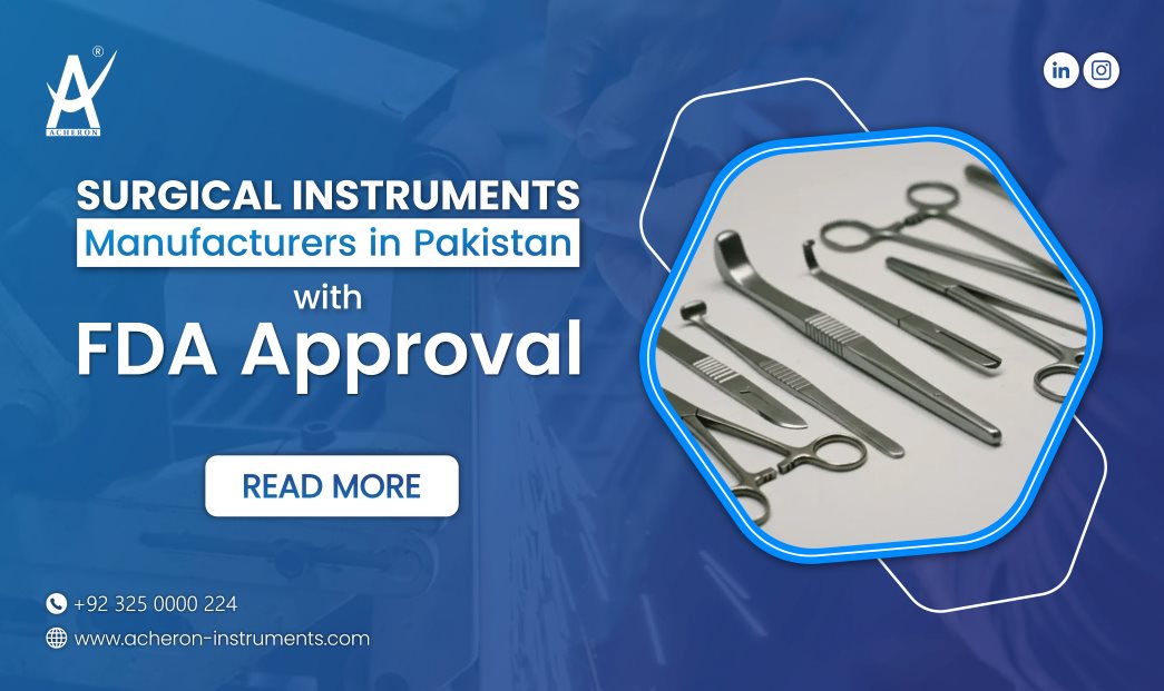 Surgical instrument manufacturers in Pakistan with FDA approval