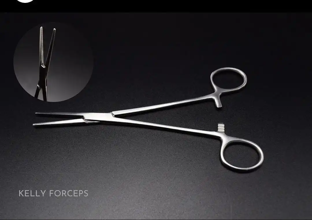 Kelly forceps- Role in various surgical procedures