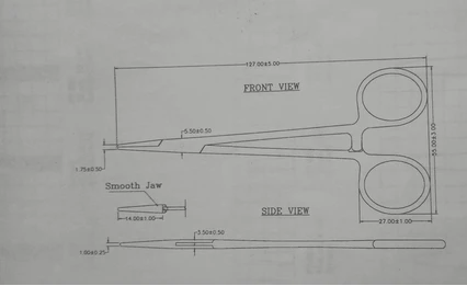 Needle Holders Diagram