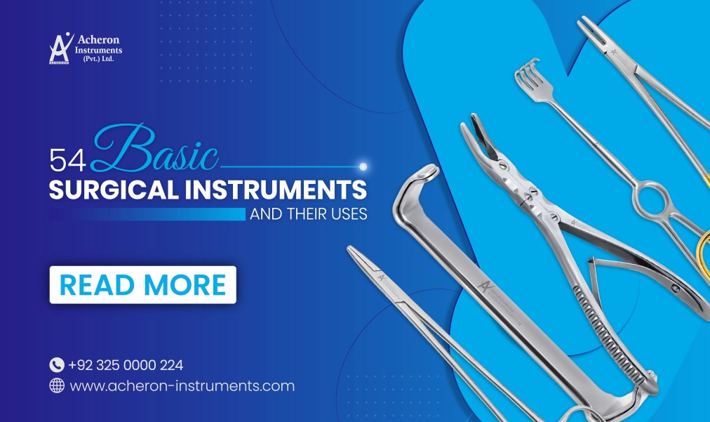54 Basic Surgical Instruments and Their Uses