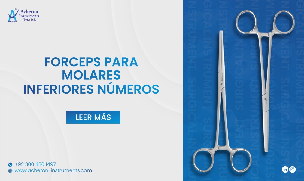 Forceps para Molares Inferiores Números: Herramientas Esenciales en la Odontología