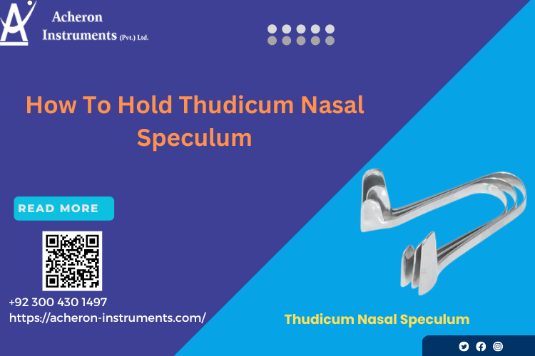 How To Hold Thudicum Nasal Speculum