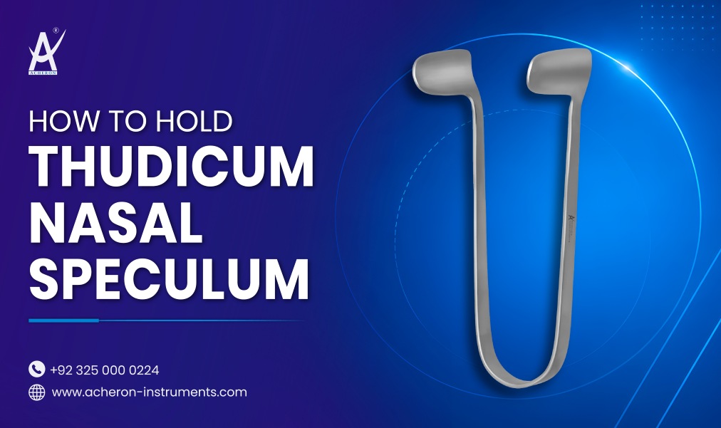 How To Hold Thudicum Nasal Speculum