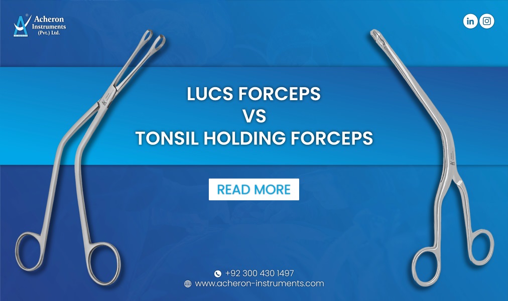 Lucs Forceps vs Tonsil Holding Forceps