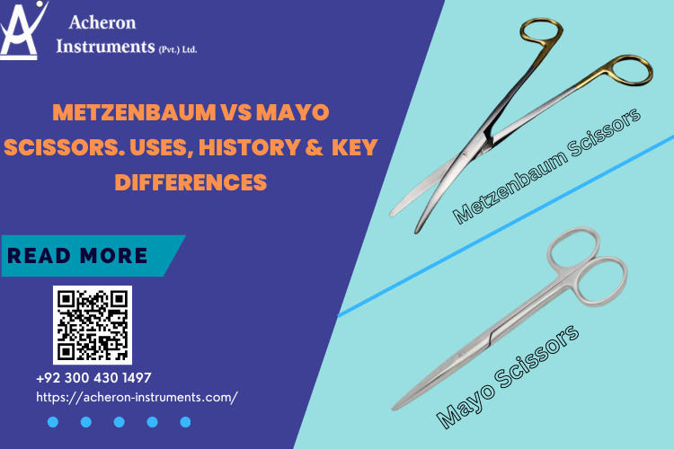 Metzenbaum vs Mayo Scissors. Uses, History and Key Difference