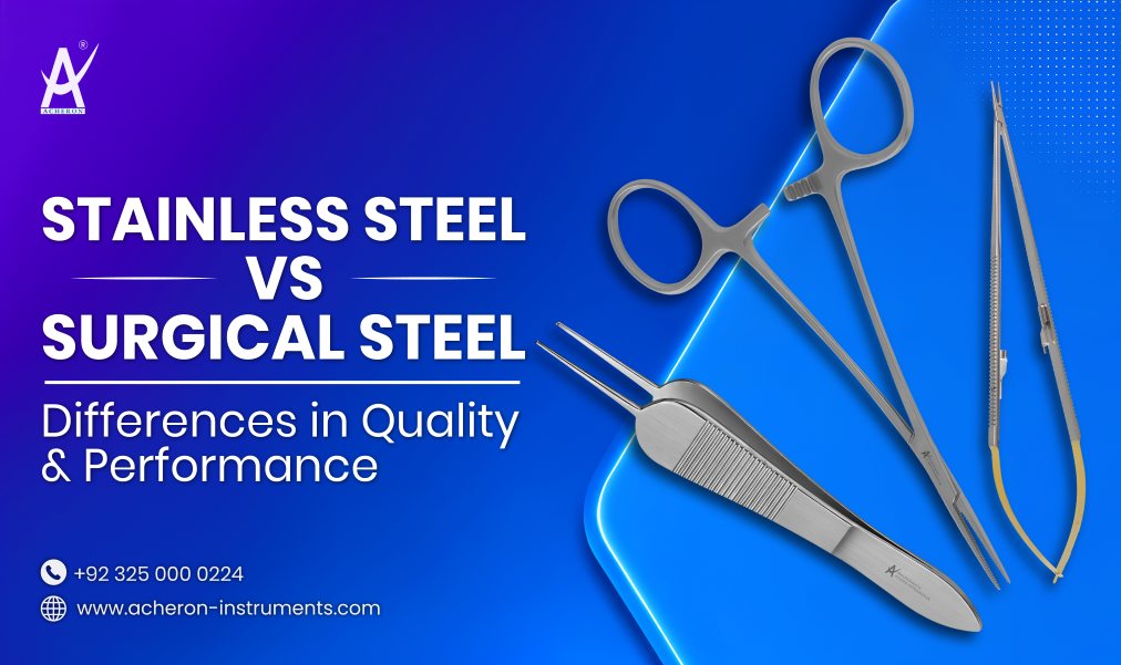 Stainless Steel vs Surgical Steel. Differences in Quality and Performance