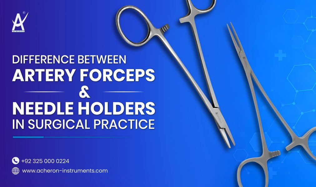 Difference Between Artery Forceps and Needle Holders in Surgical Practice