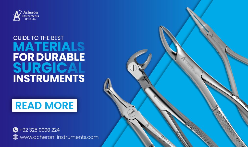 Guide to the Best Materials for Durable Surgical Instruments