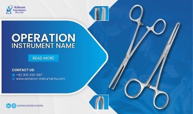 Different Operation Instrument Name and Their Uses