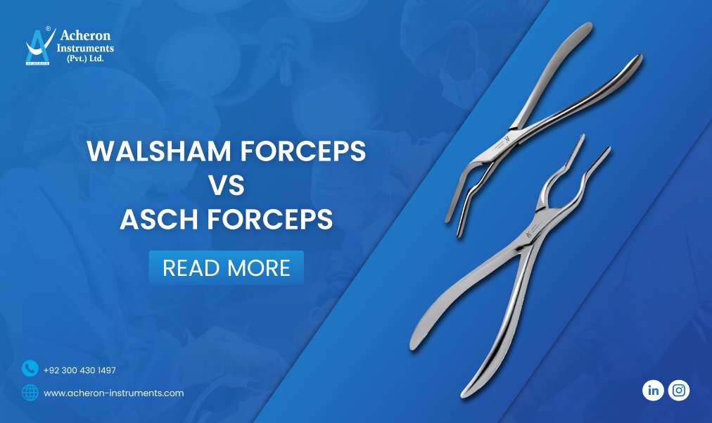 Walsham Forceps vs. Asch Forceps in Surgical Practice